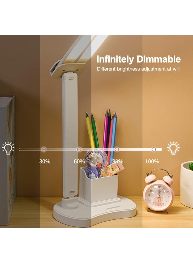 Rechargeable LED Desk Lamp with Touch Control, 3 Adjustable Brightness Levels, Practical Design for Office, Bedroom, and Daily Use - Image 4